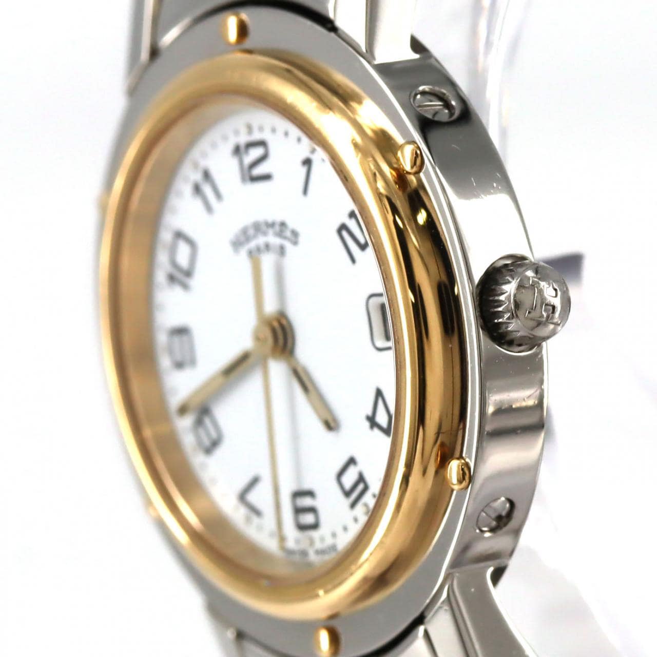 コメ兵｜エルメス クリッパー コンビ CL4.220 SSxGP クォーツ