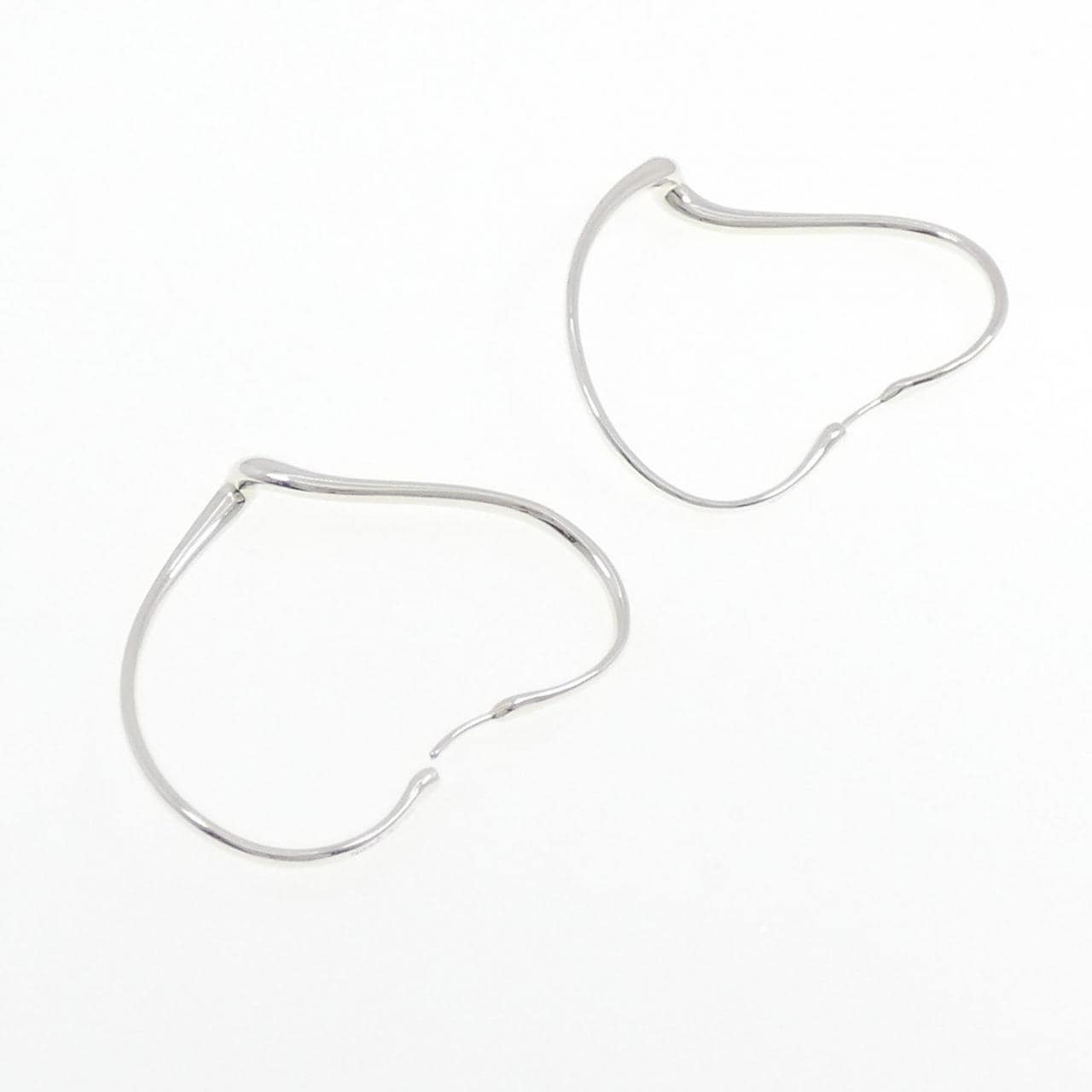 コメ兵｜ティファニー オープン ハート フープ ピアス｜ティファニー