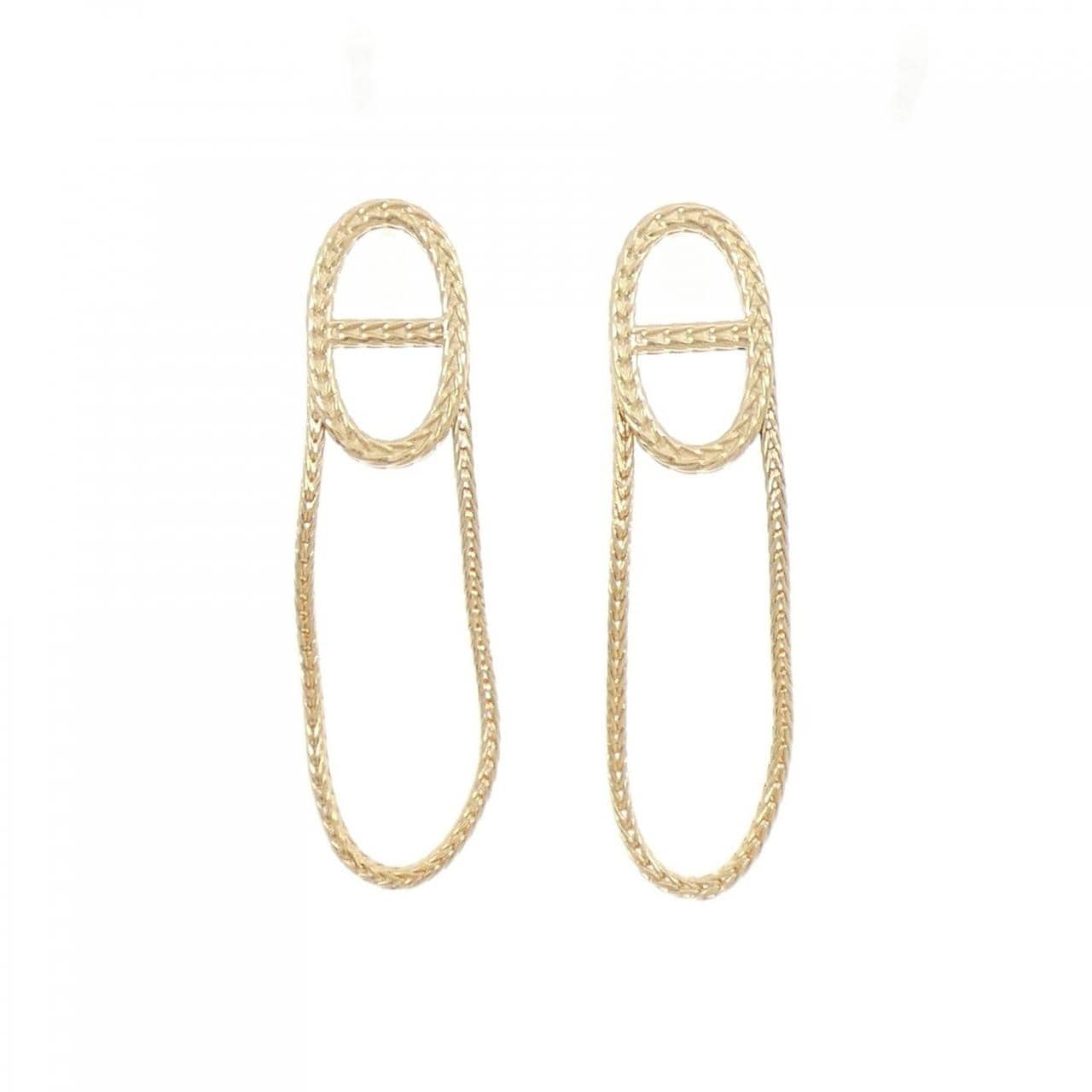 コメ兵｜エルメス シェーヌダンクル ダナエ ピアス｜エルメス