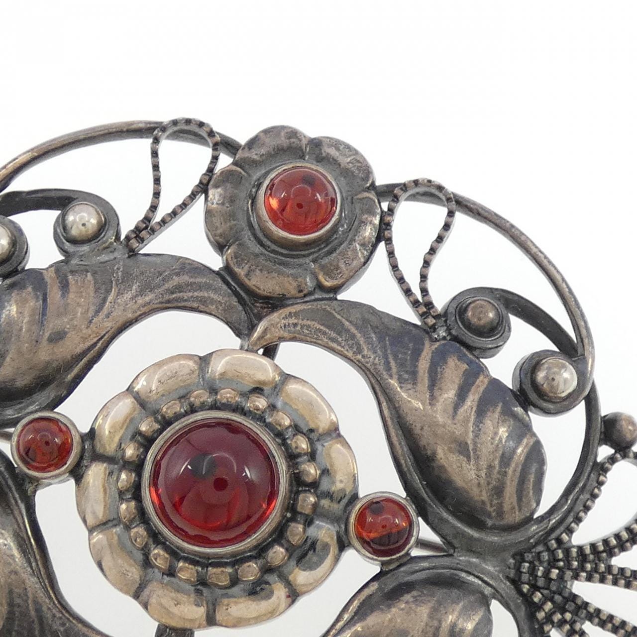 コメ兵｜ジョージ ジェンセン ガーネット ブローチ｜GEORG JENSEN