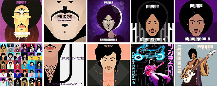 プリンスの最強コレクターズアイテム「Chameleon」シリーズ 全10