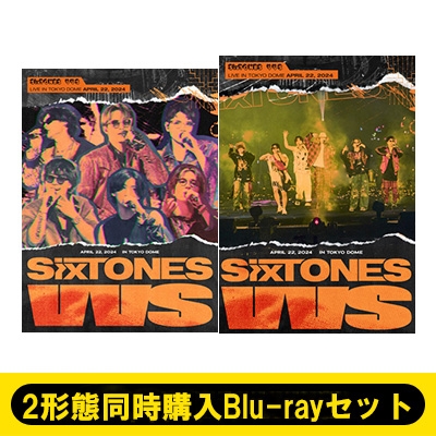 2形態同時購入Blu-rayセット》 VVS (初回盤+通常盤) : SixTONES