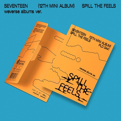 12th Mini Album「SPILL THE FEELS」 Standard Ver.(Weverse Albums