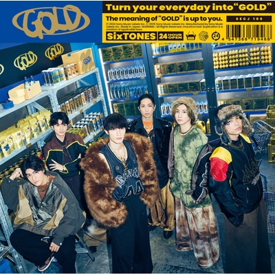 GOLD : SixTONES | HMV&BOOKS online - SECJ-106
