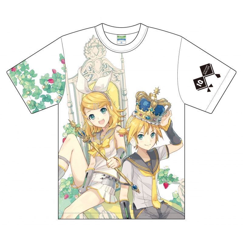 鏡音リン・レン 10th Anniversary フルグラフィックTシャツ(B) : 鏡音
