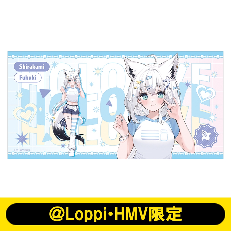 デスクマット（白上フブキ/ギャル風衣装）【＠Loppi・HMV限定