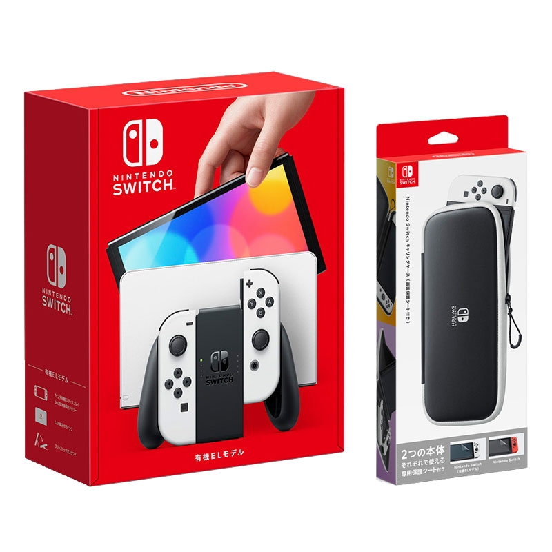 Nintendo Switch（有機ELモデル） Joy-Con（L）/（R） ホワイト＋