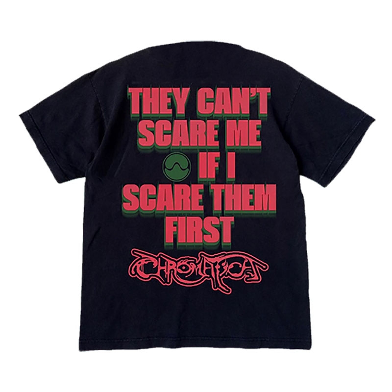 SCARE TEE BLACK（SIZE：XL） / レディー・ガガ来日記念POP UP SHOP