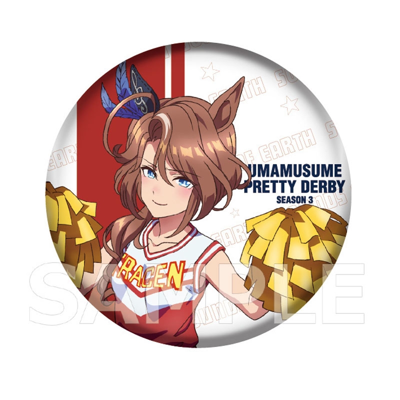 缶バッジコレクション（描き下ろしチアリーダーver.）6種セット / TV