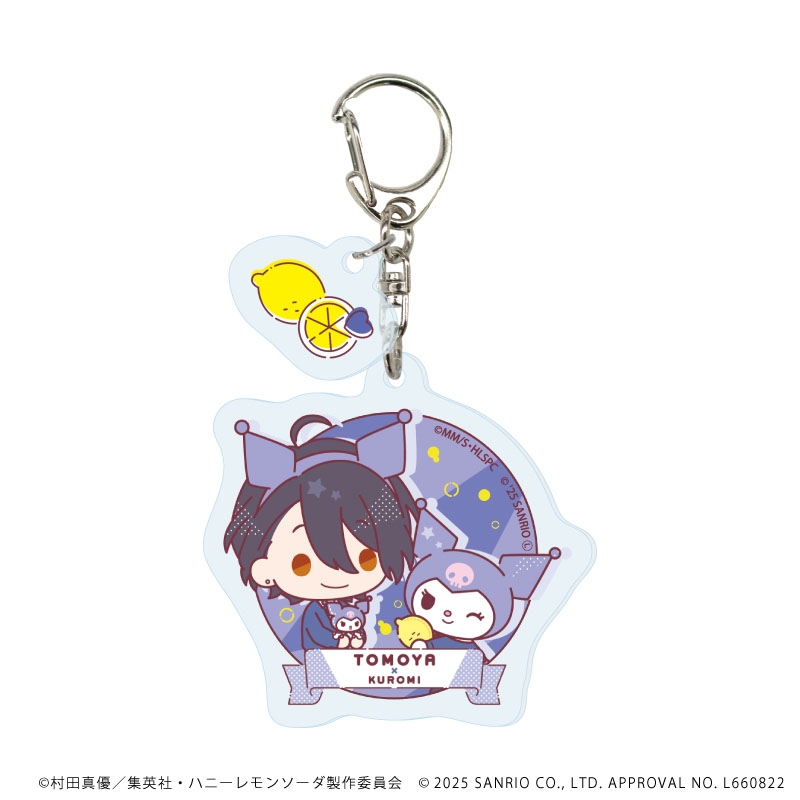 全種セット】パーツ付きアクリルキーホルダー（全6種）/ ハニーレモン