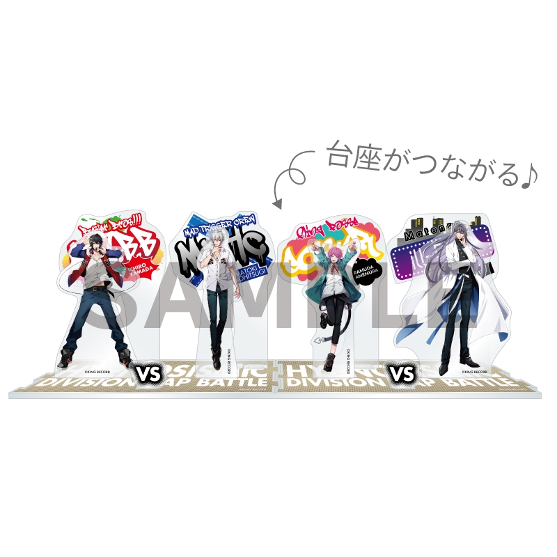 アクリルスタンドE (夢野幻太郎 VS 伊弉冉一二三)【ローソン・Loppi