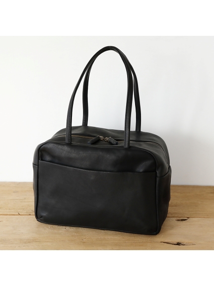 a （アー）ボストンバッグ M ブラック（バッグ・ポーチ）｜Madu