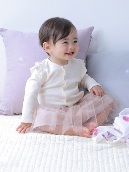 ベビー]ドットチュールスカート（ボトムス(ベビー)）｜hakka baby