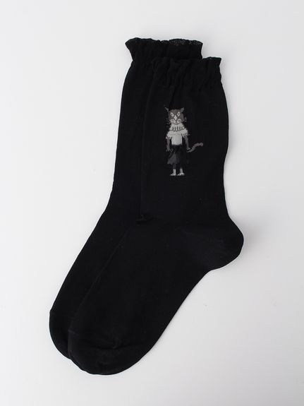 SUPER HAKKA×保坂優子 「このドレス」ジャカードソックス（ソックス