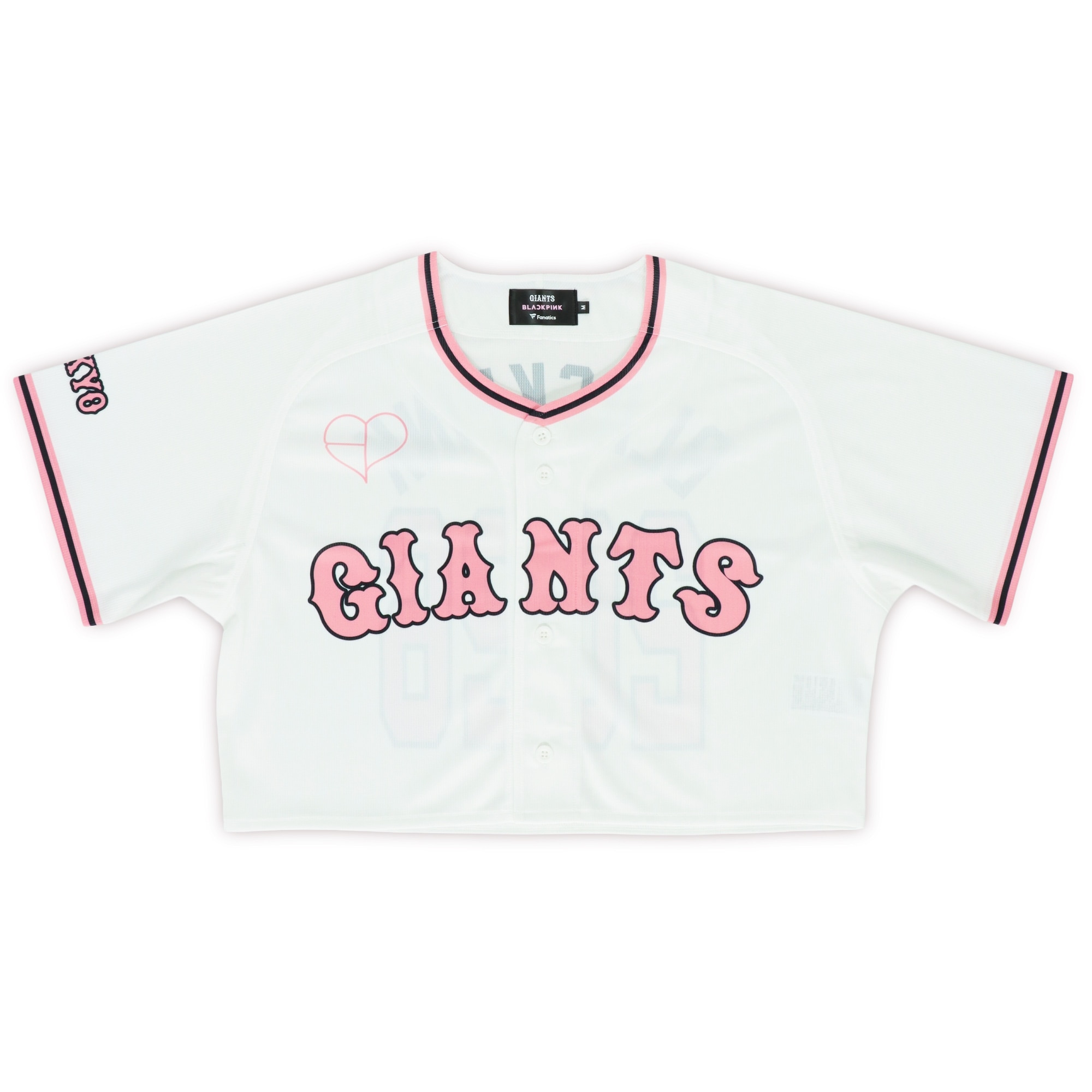 読売ジャイアンツ×BLACKPINK ユニフォーム クロップド ホワイト
