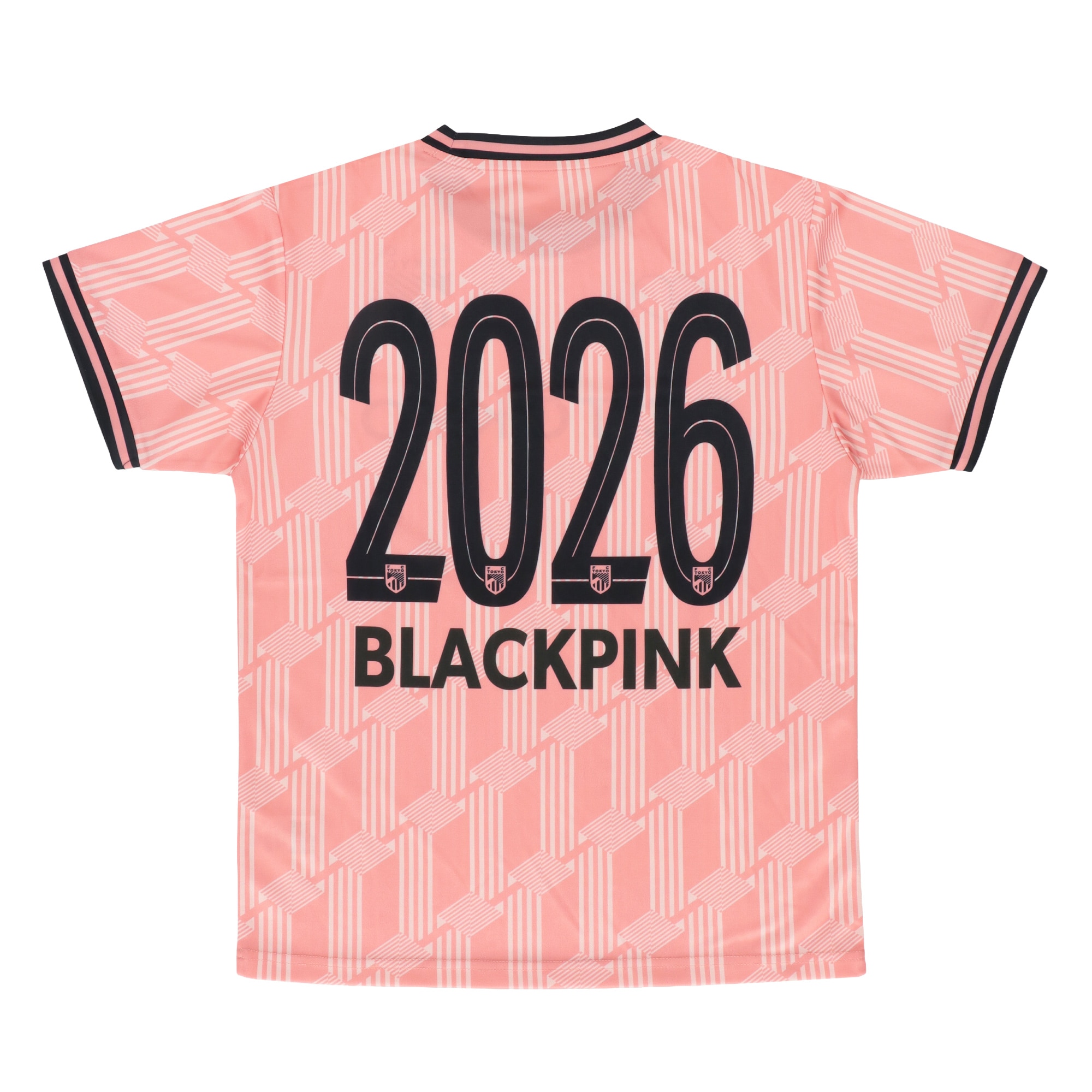 FC東京×BLACKPINK コンフィットTシャツ ピンク