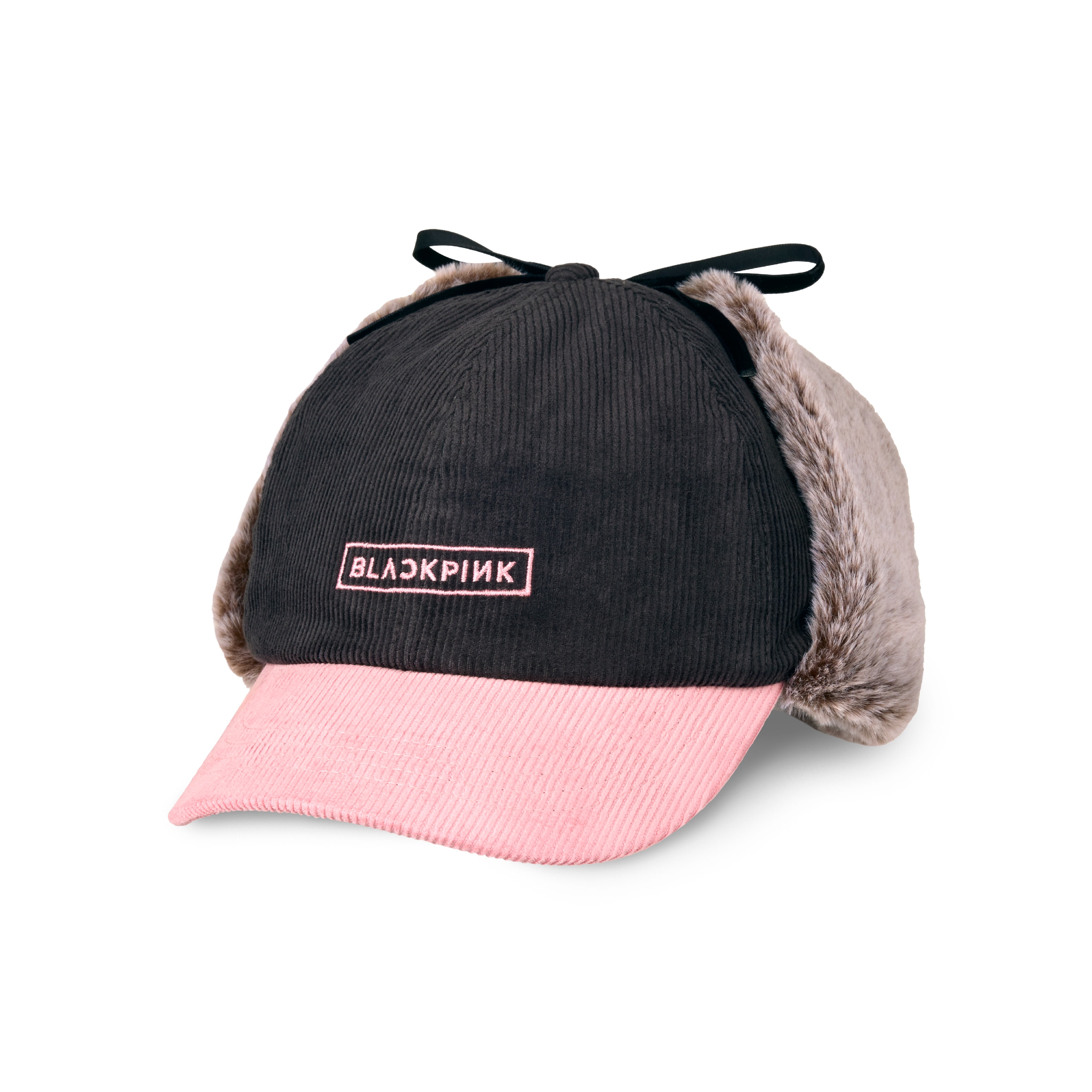 フライトキャップ -BLACKPINK LOGO-（BLACK×PINK）