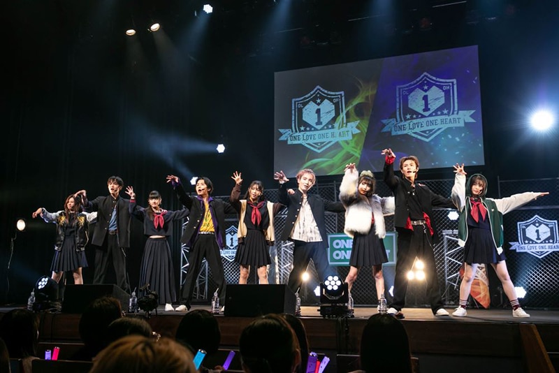 ONE LOVE ONE HEART、ワンマンイベント「ラブワン学園-恵比寿東西頂上