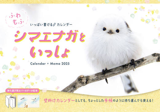 いっぱい書けるカレンダー ふわもふシマエナガといっしょCalendar+Memo
