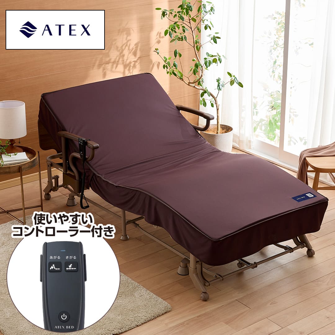 アテックス 家具 電動リクライニングベッド AX-BE721 通販