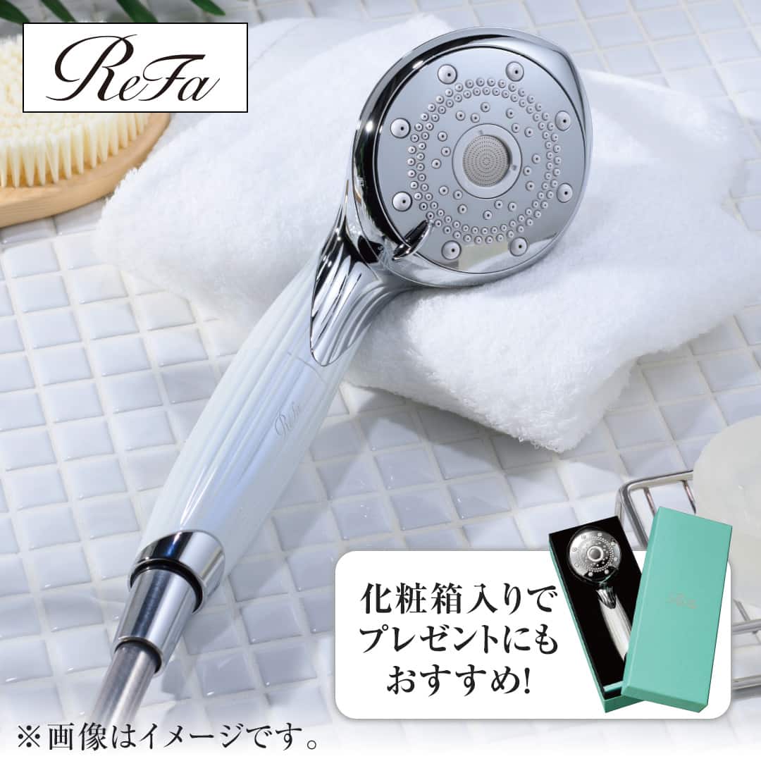 シャワーヘッド ReFa（リファ） FINE BUBBLE PURE RS-AM-02B 通販