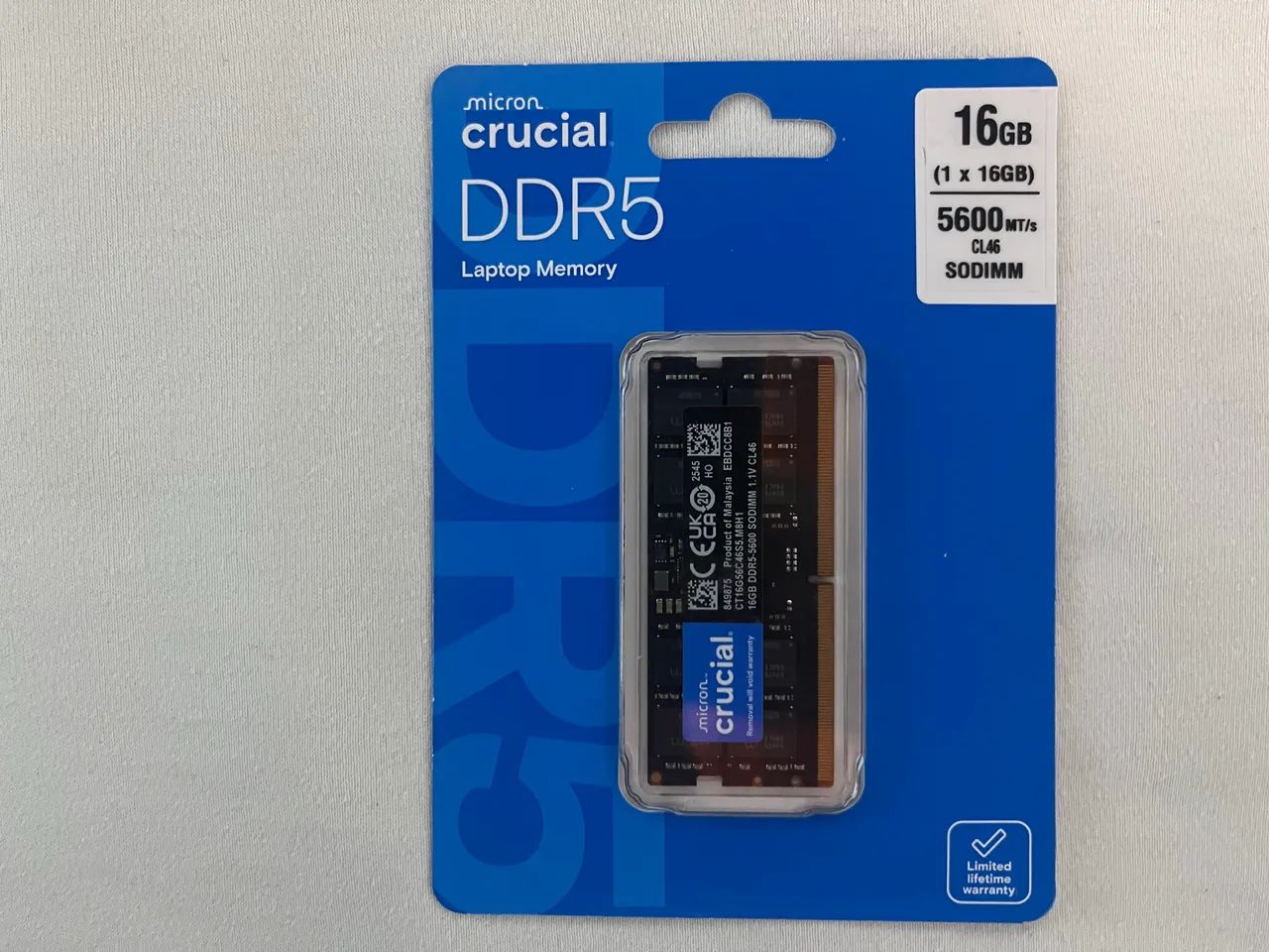 Memória ddr5 16GB 5600 - R$ 700 - Memória RAM - Parada Inglesa