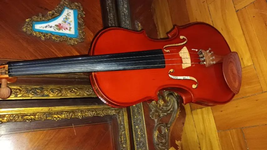 violino 4/4 cremona fecit anno domini 19, madeiras nobres