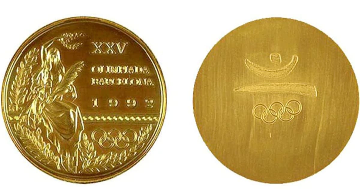 バルセロナ1992オリンピックメダル - デザイン、歴史、写真