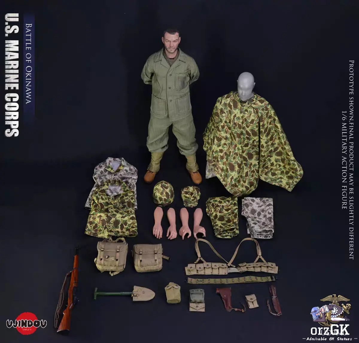UJINDOU Studio - 1/6 WWII US Marine Corps Okinawa UD9040(Licensed