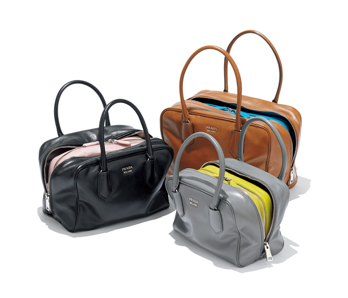 & selection 〈プラダ〉のボストンバッグほか3点を紹介