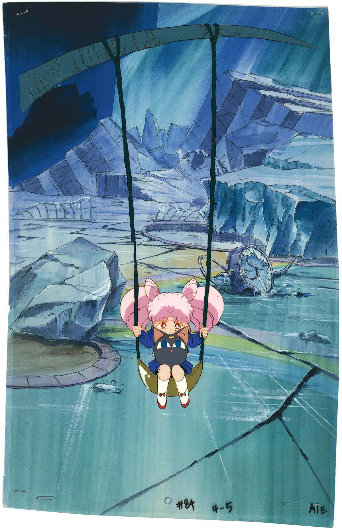 4231] 美少女戦士セーラームーンR セル / ちびうさ/ルナP