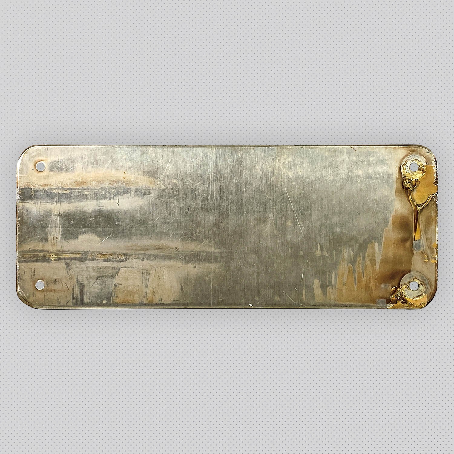 6311] 営団地下鉄 日比谷線 ナンバープレート側面 4013