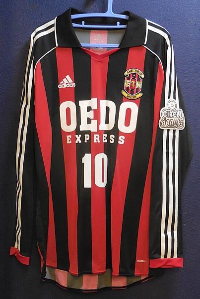 Adidas/GIANT KILLING/ETU uniform long sleeve/#10 Gino/O size