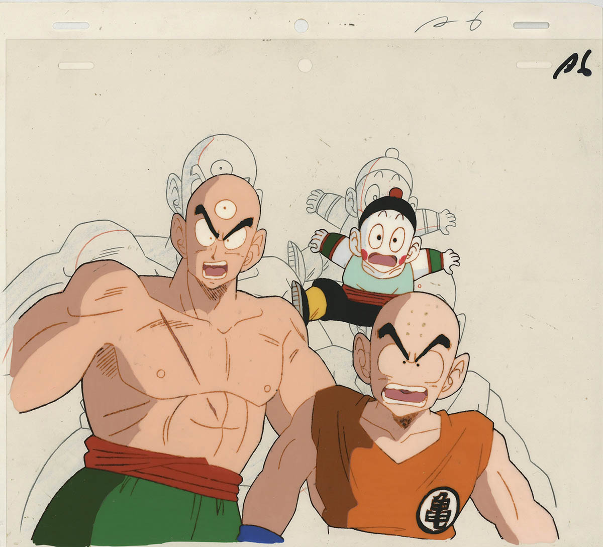 4045] ドラゴンボールZ セル / 天津飯/餃子/クリリン