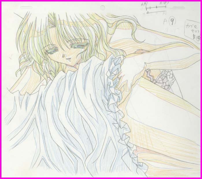 顔のない月 原画