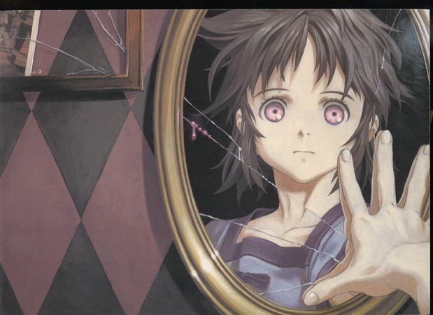 PG-1682]KEY-THE METAL IDOL-田中久仁彦キャラクター原案画集 直筆