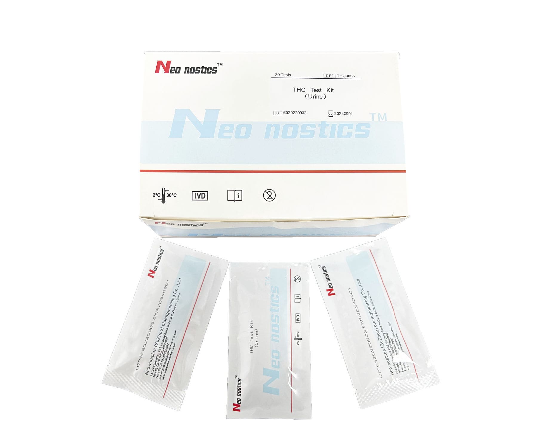 マリファナ検査キット - THC0065 - Neo-nostics - ドラッグ検診用 / 鉛