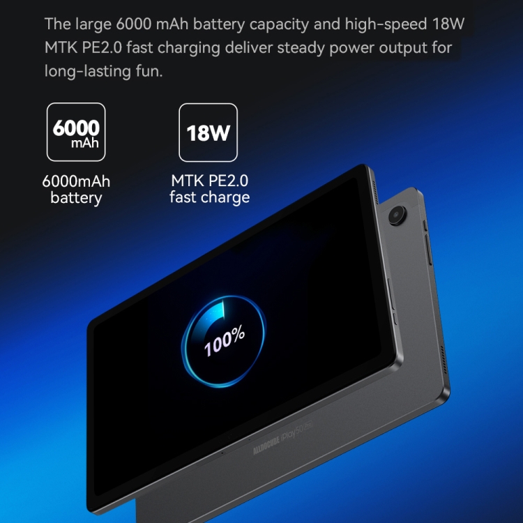 ALLDOCUBE iPlay 50 Pro 4G 通話タブレット、10.4 インチ、8GB+128GB