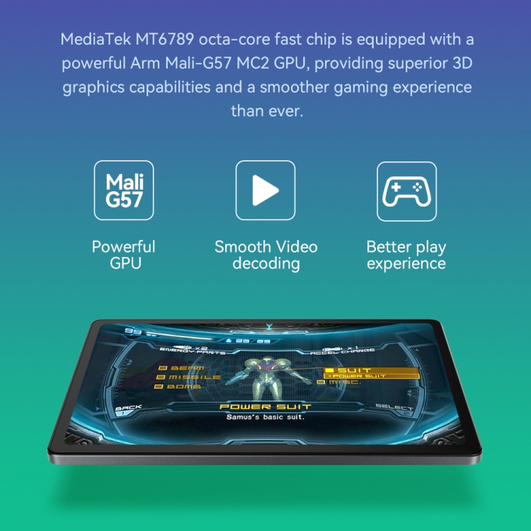 ALLDOCUBE iPlay 50 Pro 4G 通話タブレット、10.4 インチ、8GB+128GB