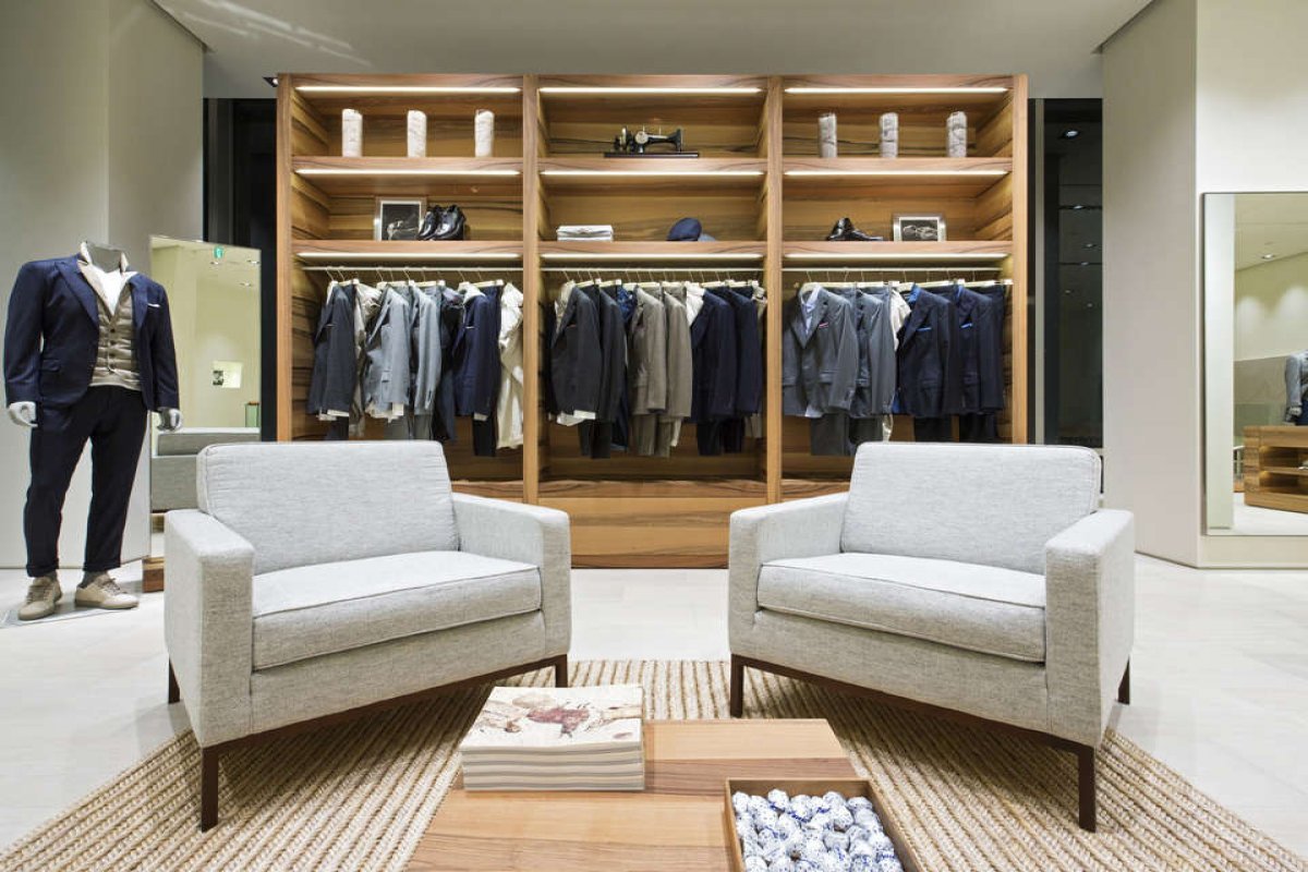 事例】BRUNELLO CUCINELLI 銀座ブティック アパレル・物販 / アパレル