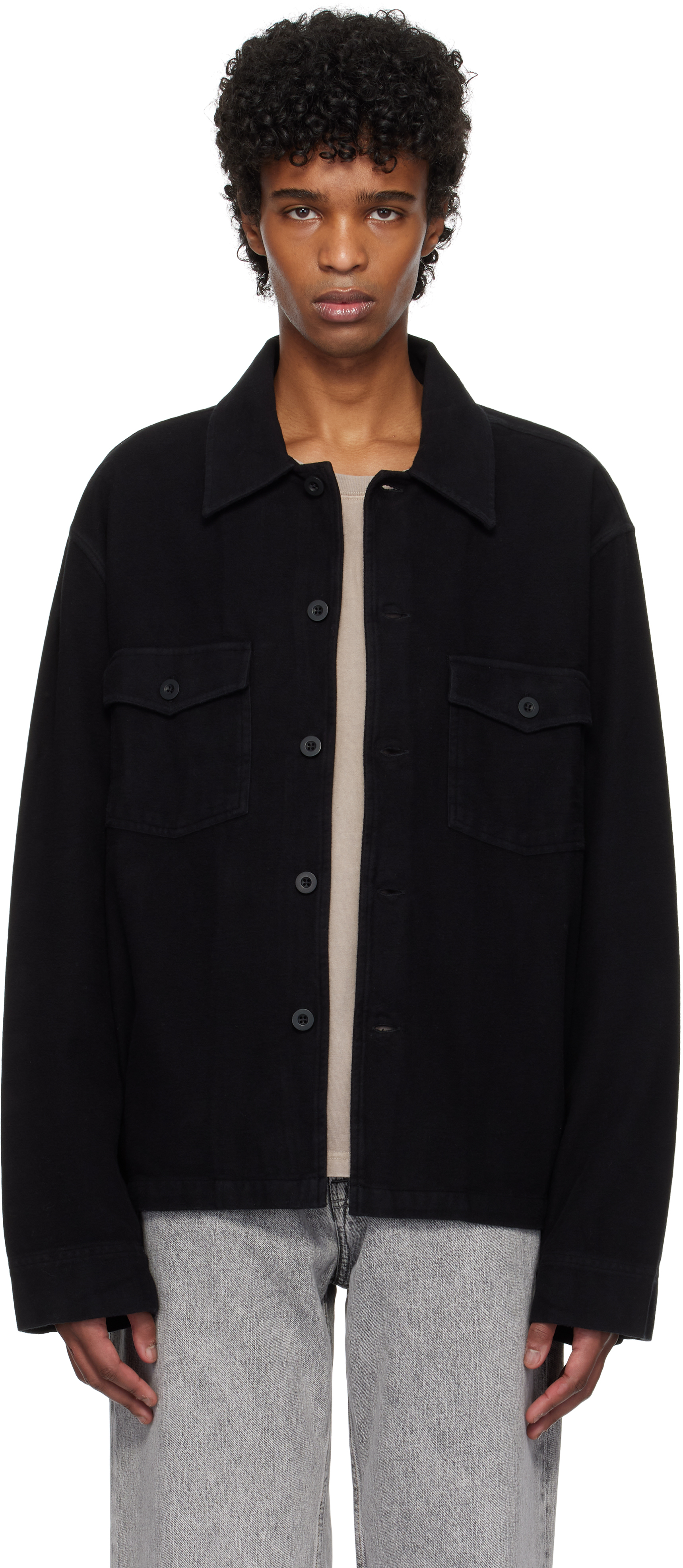 OUR LEGACY: Black Evening Coach Jacket | SSENSE