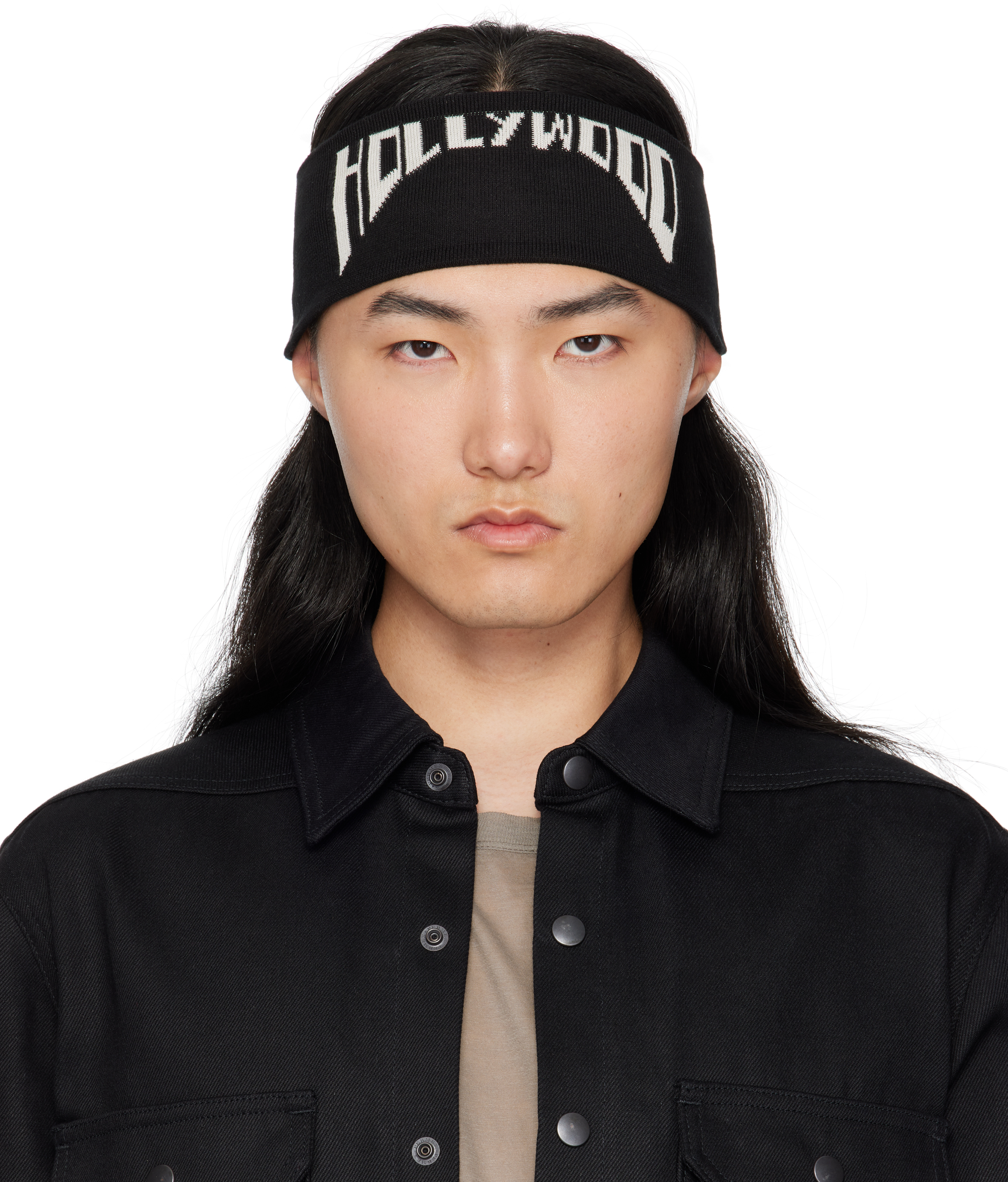 Rick Owens DRKSHDWのブラック 'Hollywood' コットン ヘアバンドがセール中