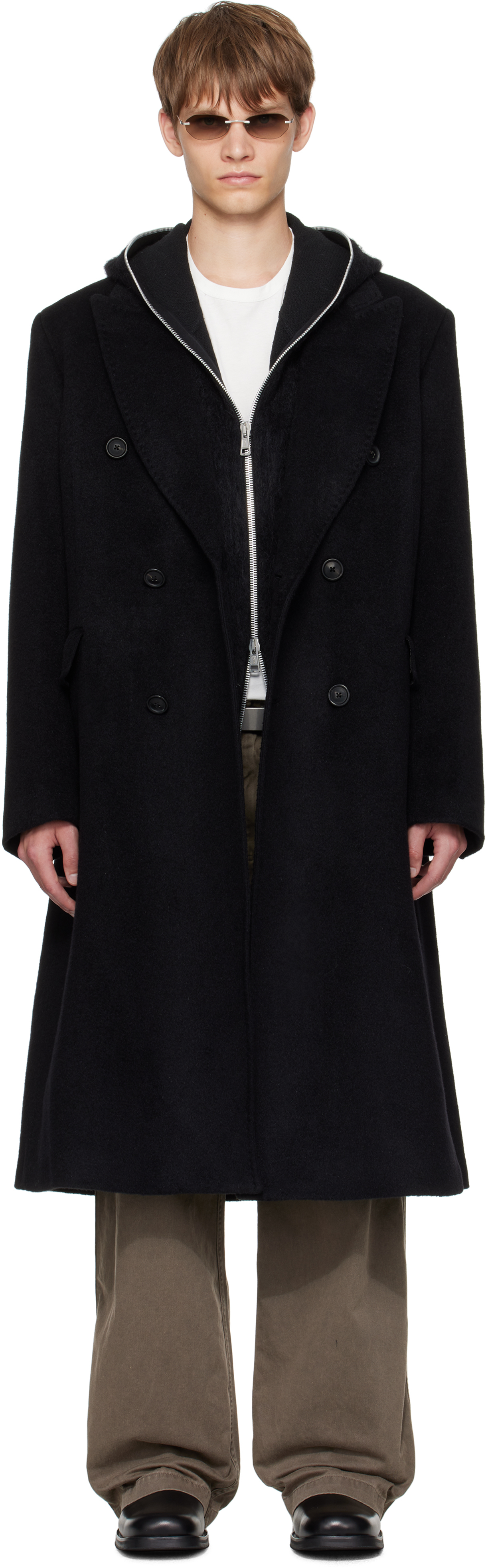 OUR LEGACY: Black Whale Coat | SSENSE