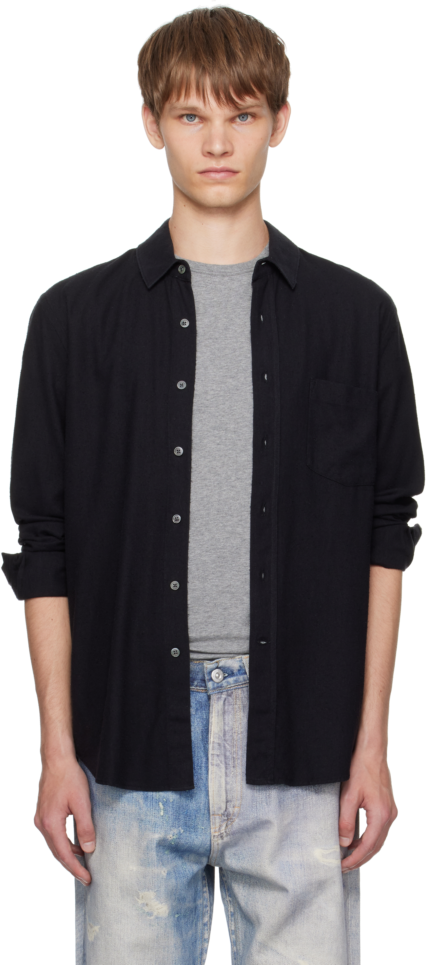 OUR LEGACY: ブラック Classic シャツ | SSENSE 日本