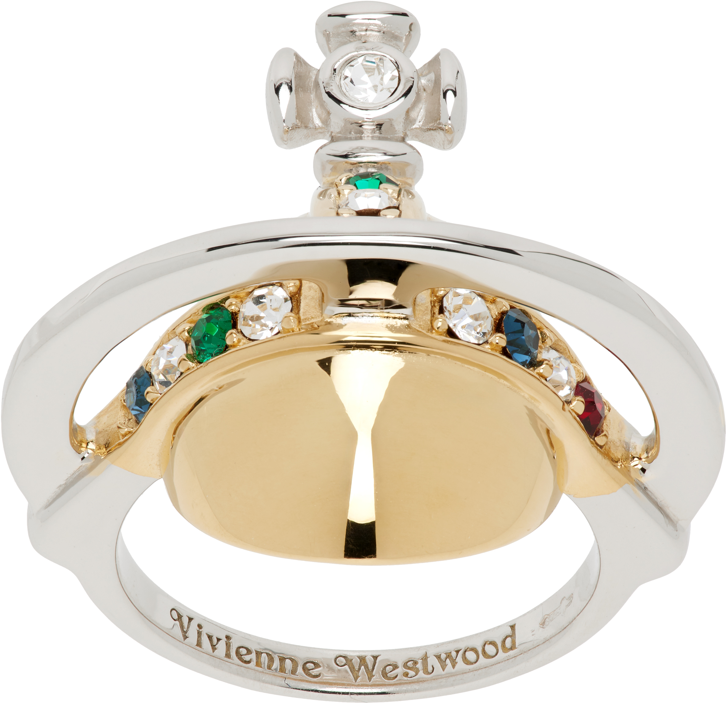 Solid Orb Ring by Vivienne Westwood on Sale