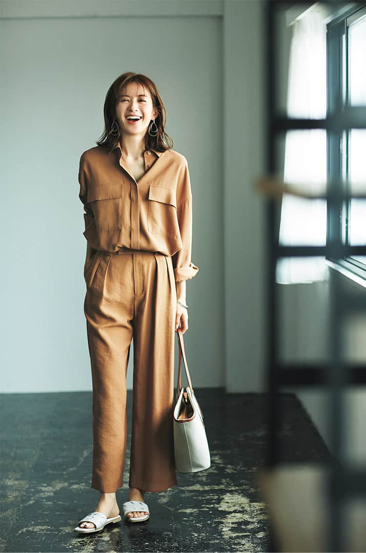 大人の夏は「セットアップ&オールインワン」で超簡単オシャレに