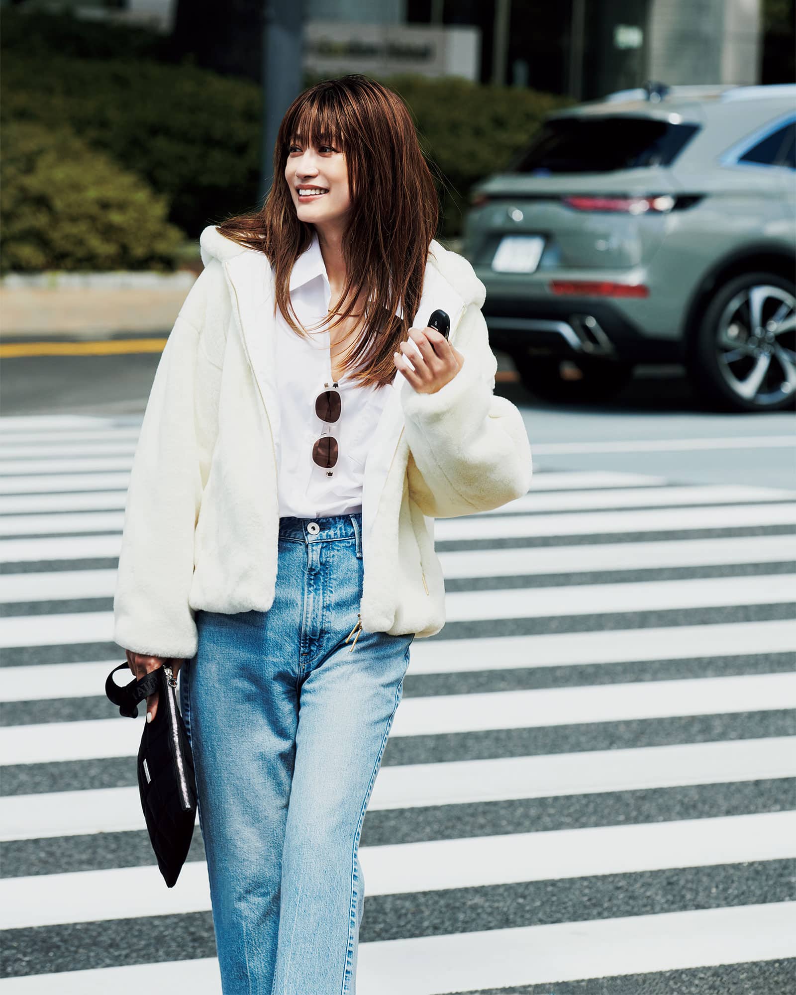 ママの送迎TIMEを盛り上げる！秋のボアアウター【3選】 – STORY