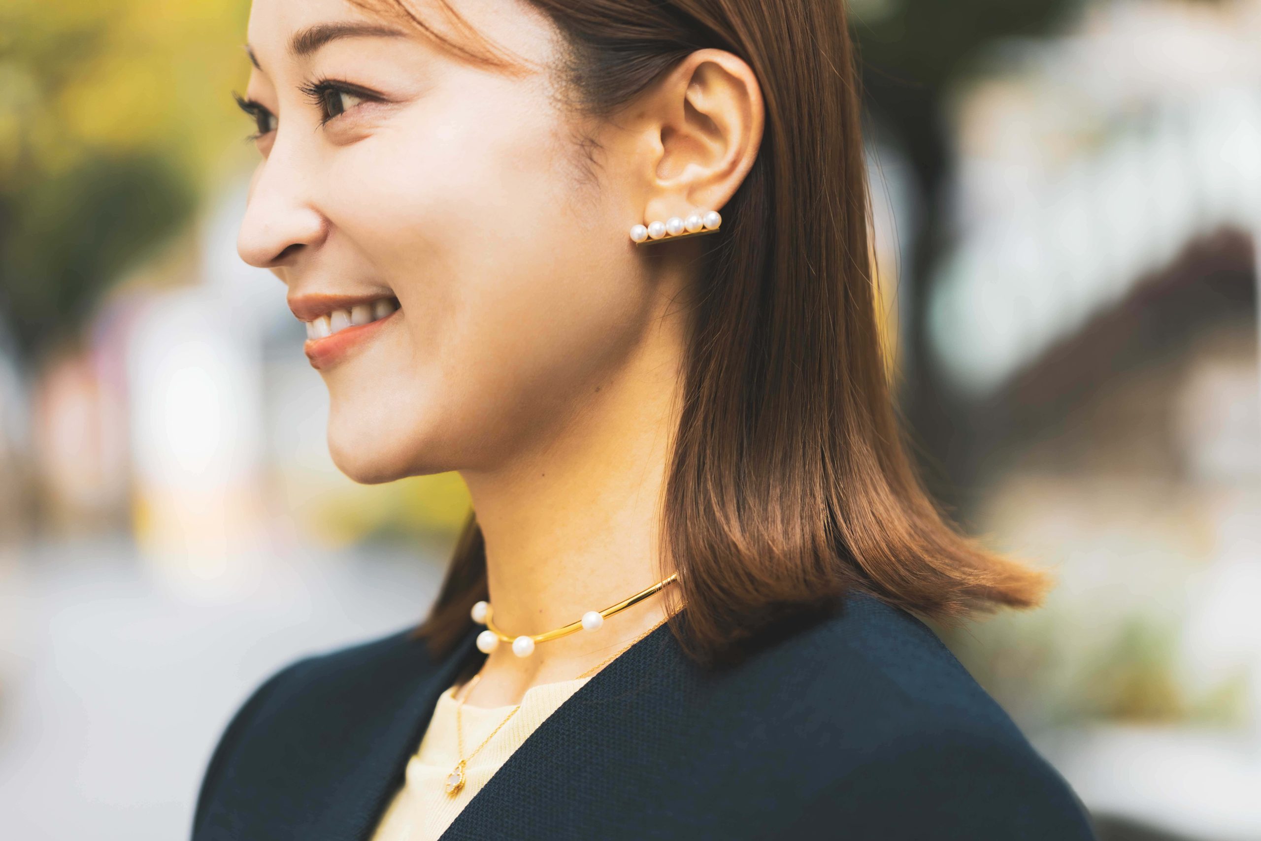 タサキのバランス】革新的なパールが40代に人気！読者のジュエリーSNAP