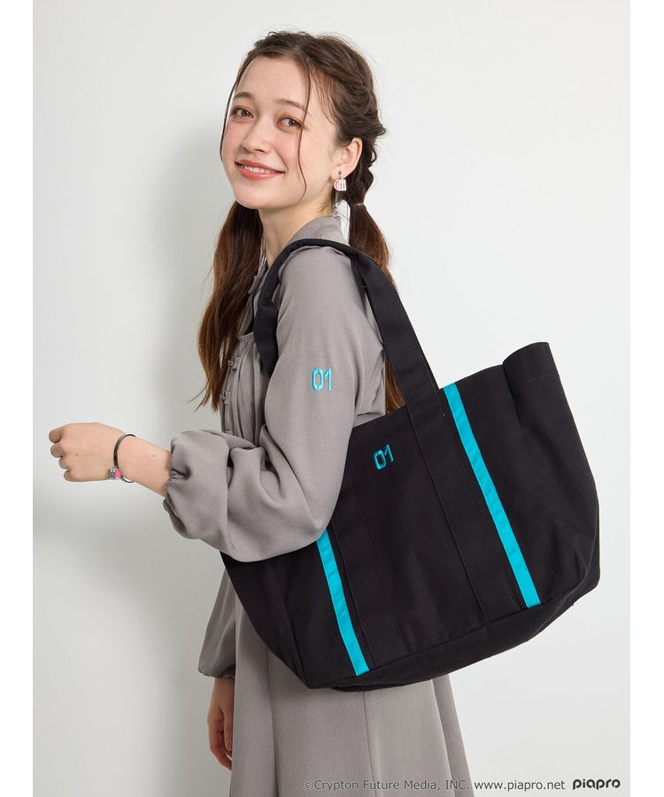 TRES×earthコラボ　&　TRES 　トートバッグ　　3点セット 初音ミク&鏡音リン・レン>トートバッグ/earth music&ecology（アース