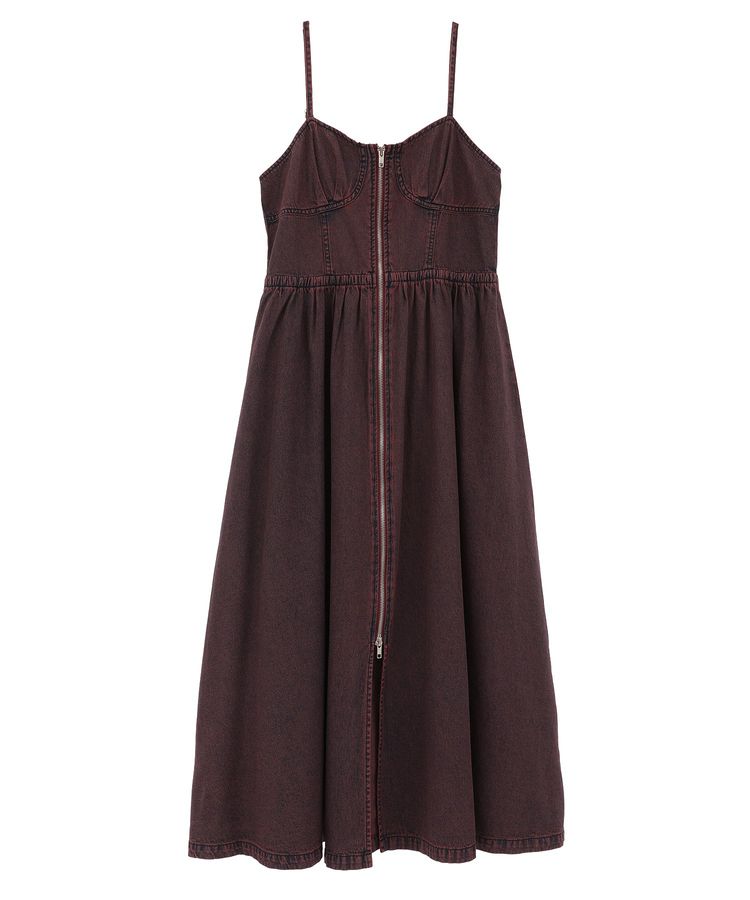 SUGAR SPOON コルセットデニムキャミワンピ/Green Parks（グリーン